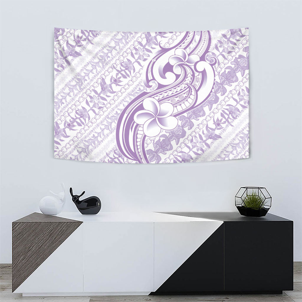 Hawaii Plumeria Lokelani Pikake Lei Tapestry Poni Polynesian Tattoo LT9 - Polynesian Pride