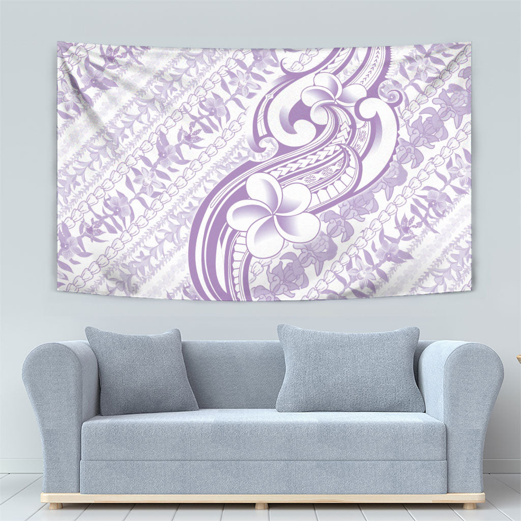 Hawaii Plumeria Lokelani Pikake Lei Tapestry Poni Polynesian Tattoo LT9 - Polynesian Pride