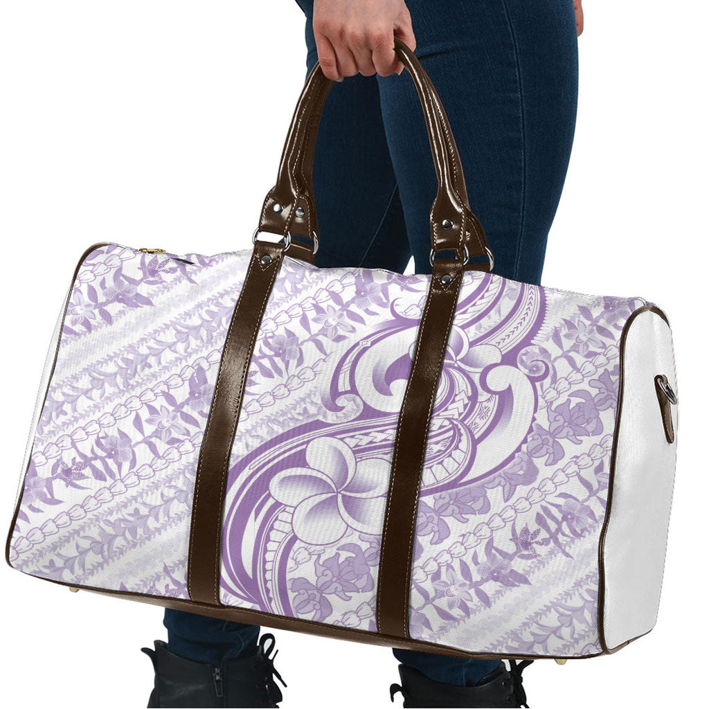 Hawaii Plumeria Lokelani Pikake Lei Travel Bag Poni Polynesian Tattoo
