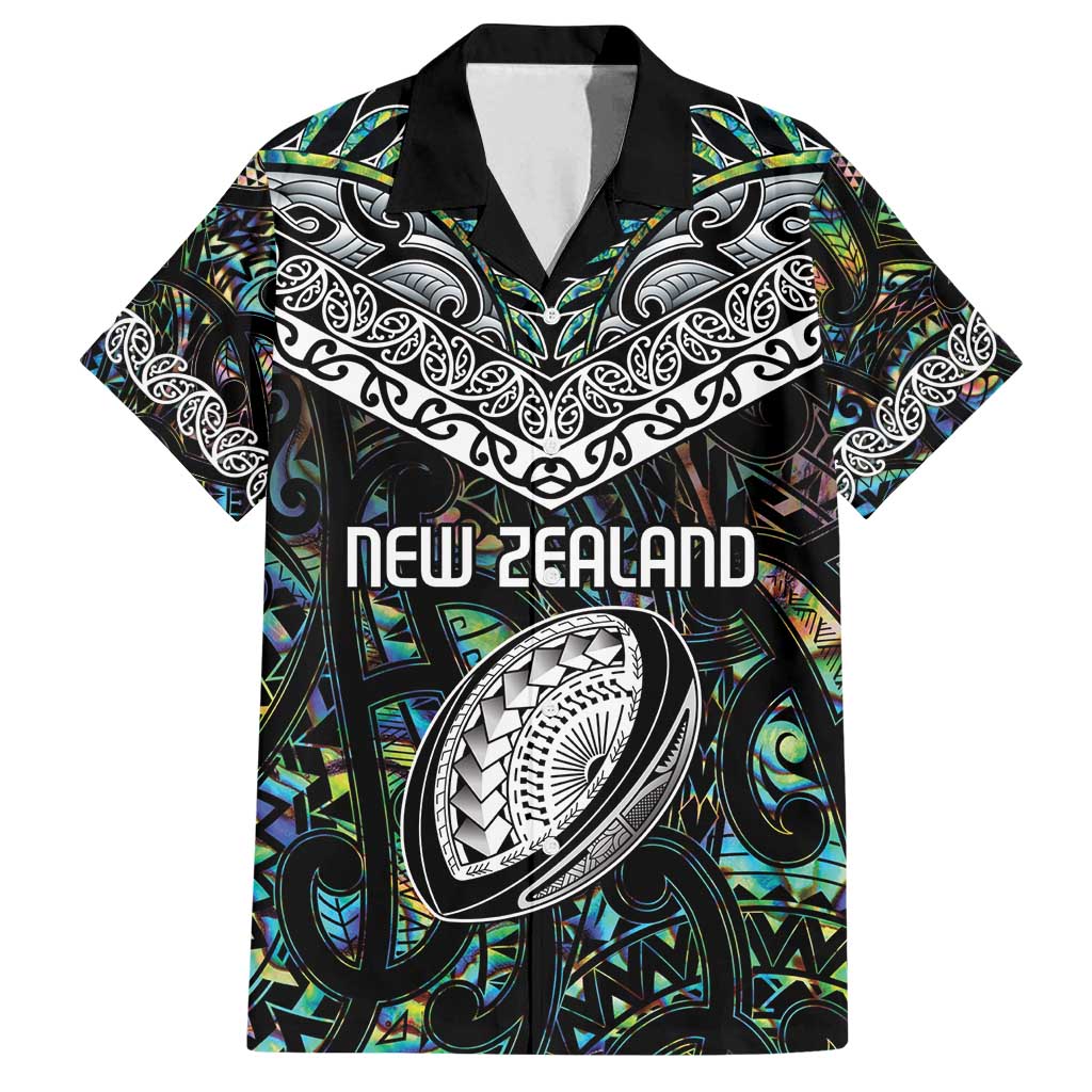 Custom New Zealand Family Matching Tank Maxi Dress and Hawaiian Shirt Maori Rugby Tattoo Papua Shell