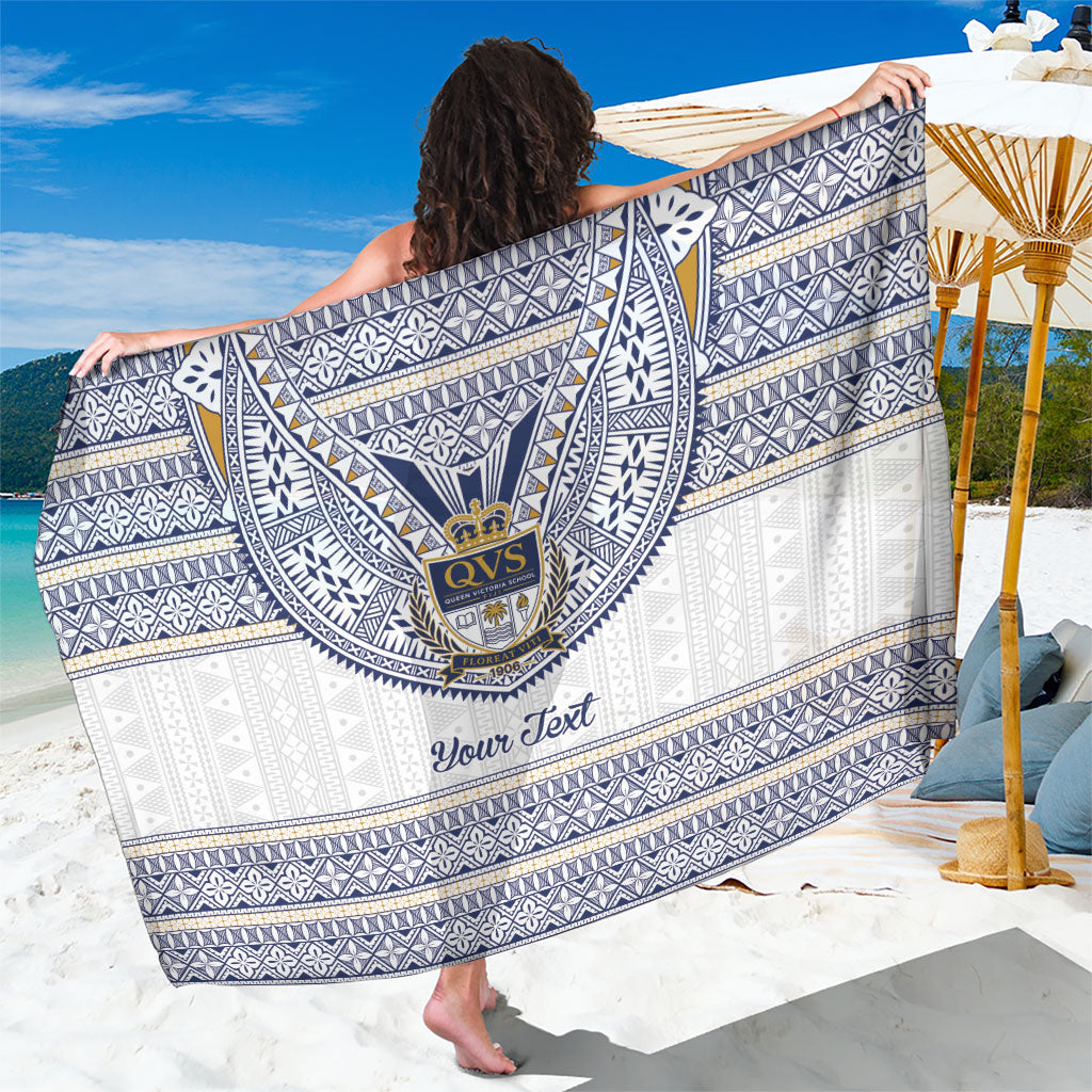 Fiji Queen Victoria School Personalised Sarong QVS 120 Years Queen Victoria Alumni Legacy