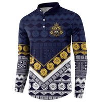 Fiji Queen Victoria School Button Sweatshirt QVS 1906 Generational School Legacy LT9 - Polynesian Pride