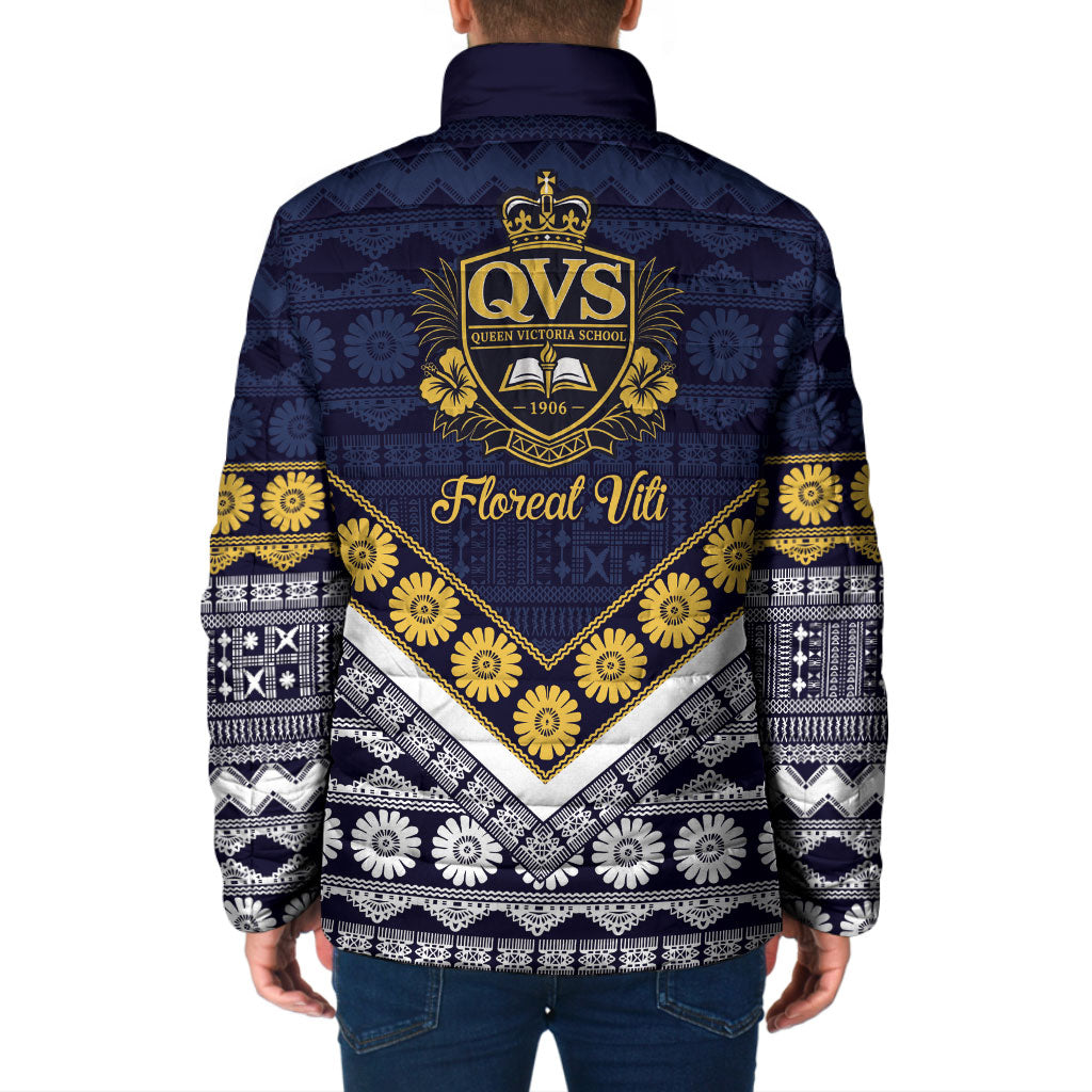 Fiji Queen Victoria School Padded Jacket QVS 1906 Generational School Legacy LT9 - Polynesian Pride