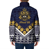 Fiji Queen Victoria School Padded Jacket QVS 1906 Generational School Legacy LT9 - Polynesian Pride
