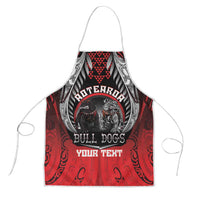 Aotearoa Bulldog Personalised Apron Maori Kowhaiwhai Motif - Polynesian Pride