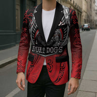 Aotearoa Bulldog Personalised Blazer Maori Kowhaiwhai Motif - Polynesian Pride