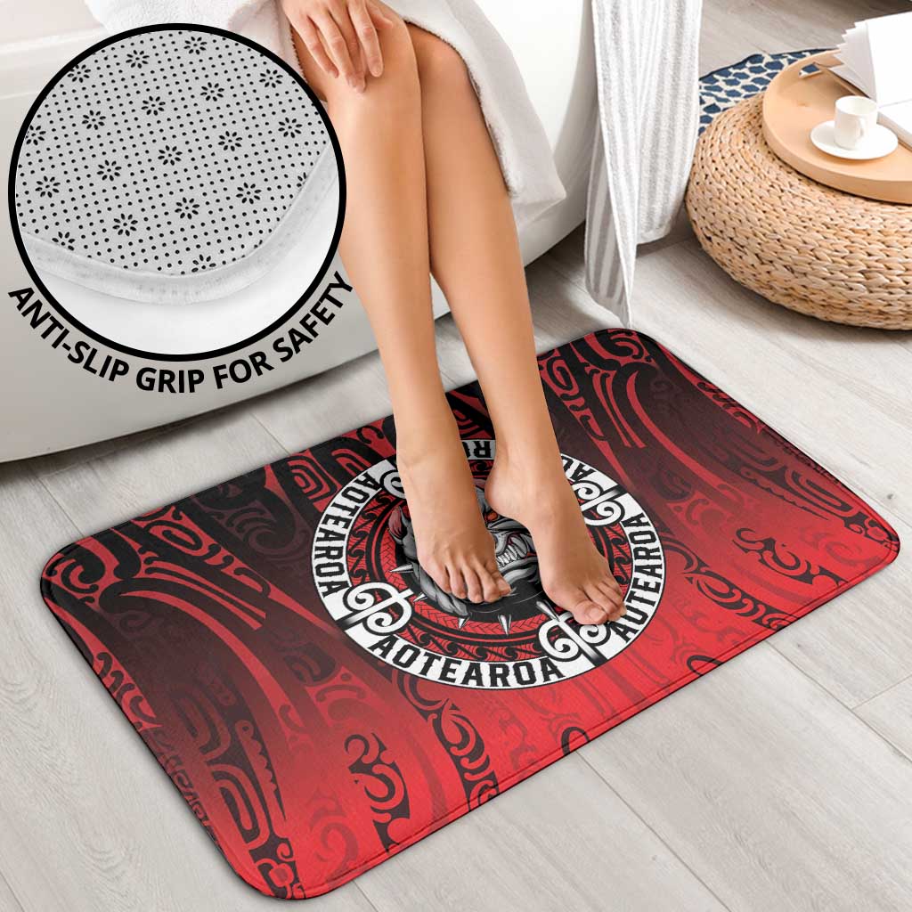 Aotearoa Bulldog Bathroom Set New Zealand Kowhaiwhai Tribal - Polynesian Pride