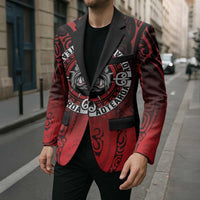 Aotearoa Bulldog Blazer New Zealand Kowhaiwhai Tribal - Polynesian Pride