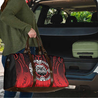 Aotearoa Bulldog Travel Bag New Zealand Kowhaiwhai Tribal - Polynesian Pride