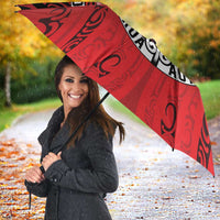 Aotearoa Bulldog Umbrella New Zealand Kowhaiwhai Tribal - Polynesian Pride