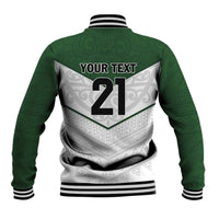 Custom New Zealand Maori Niho Taniwha Baseball Jacket