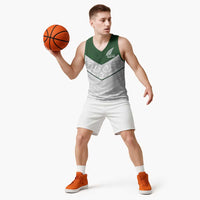 Custom New Zealand Maori Niho Taniwha Basketball Jersey - Polynesian Pride