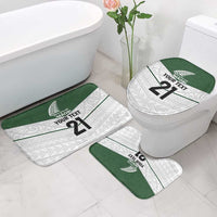 Custom New Zealand Maori Niho Taniwha Bathroom Set - Polynesian Pride
