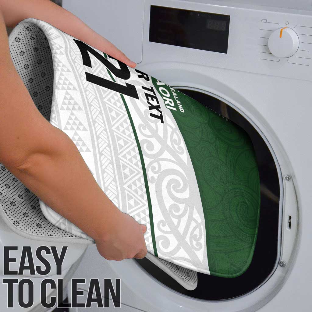 Custom New Zealand Maori Niho Taniwha Bathroom Set - Polynesian Pride