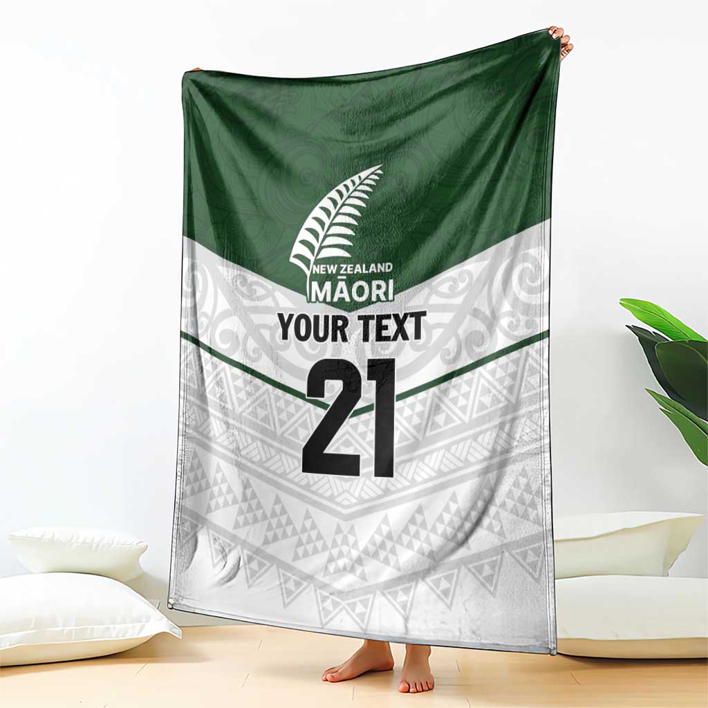 Custom New Zealand Maori Niho Taniwha Blanket