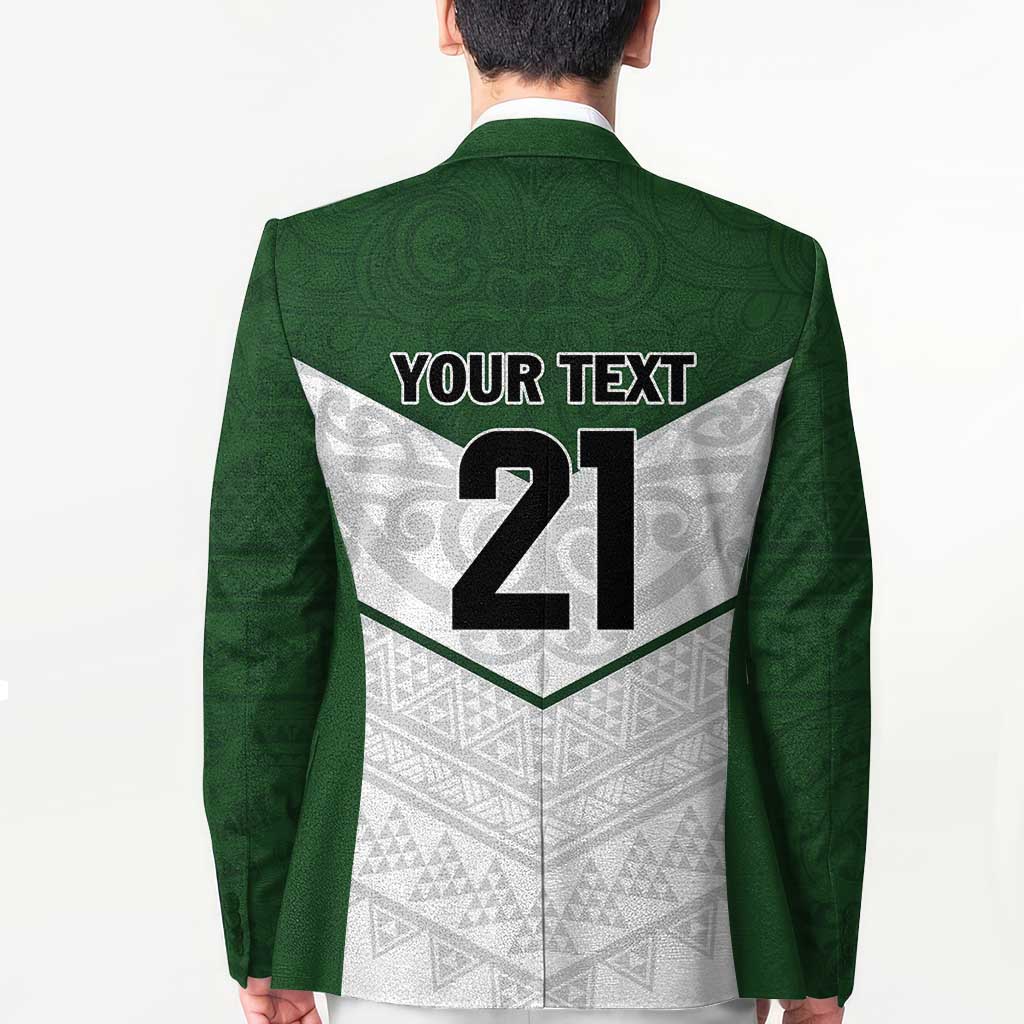 Custom New Zealand Maori Niho Taniwha Blazer - Polynesian Pride