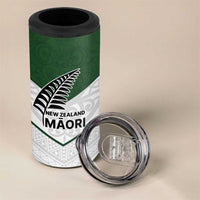 Custom New Zealand Maori Niho Taniwha 4 in 1 Can Cooler Tumbler