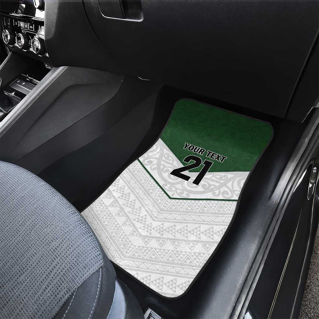 Custom New Zealand Maori Niho Taniwha Car Mats