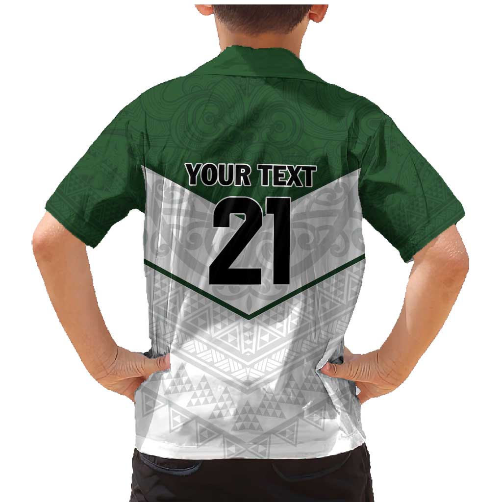 Custom New Zealand Maori Niho Taniwha Family Matching Mermaid Dress and Hawaiian Shirt