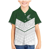 Custom New Zealand Maori Niho Taniwha Family Matching Mermaid Dress and Hawaiian Shirt