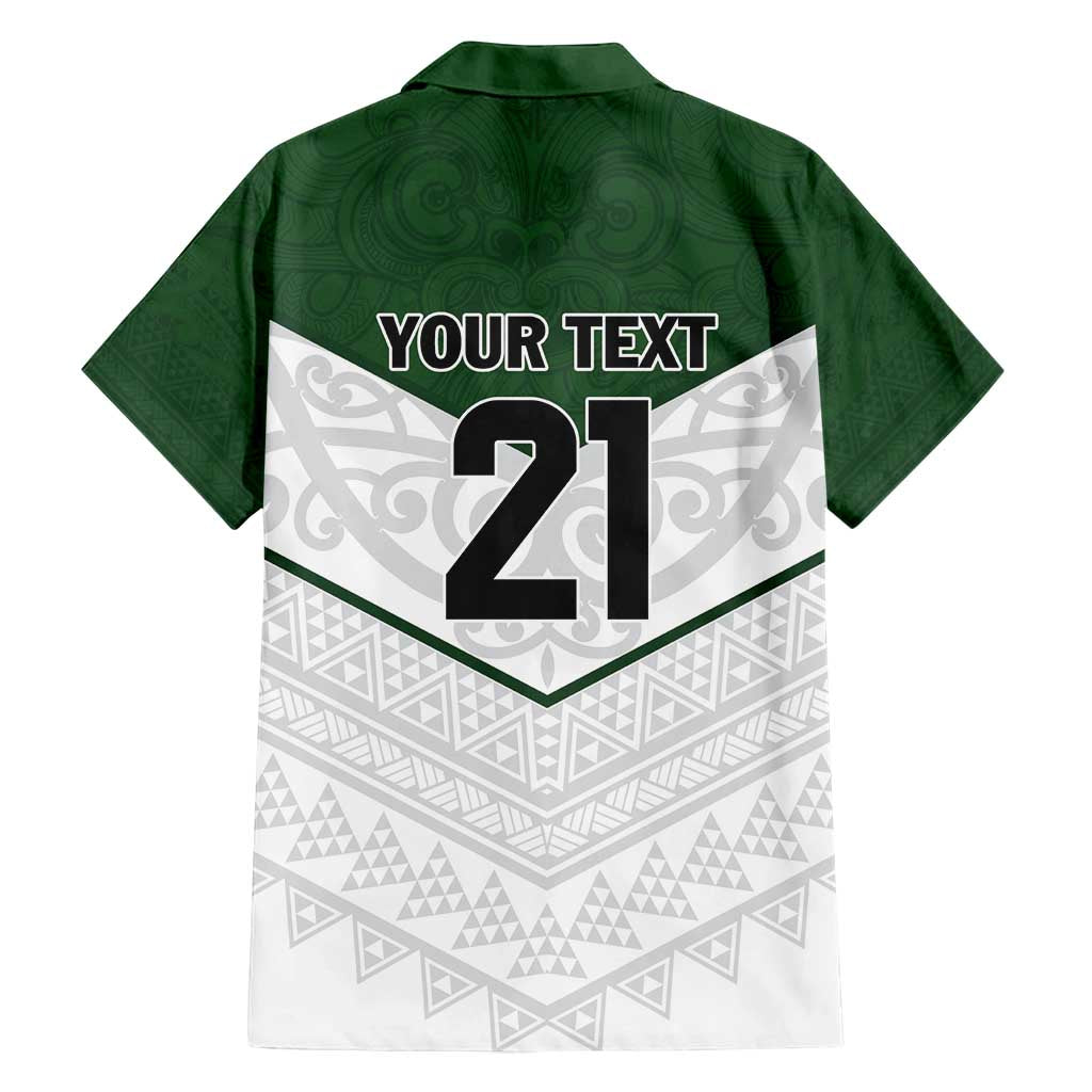 Custom New Zealand Maori Niho Taniwha Family Matching Off Shoulder Maxi Dress and Hawaiian Shirt