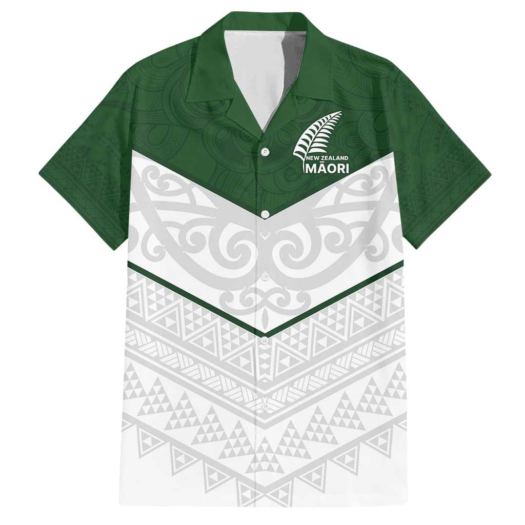Custom New Zealand Maori Niho Taniwha Family Matching Tank Maxi Dress and Hawaiian Shirt