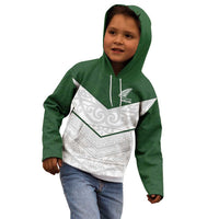 Custom New Zealand Maori Niho Taniwha Kid Hoodie