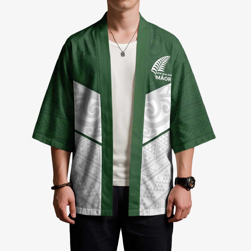 Custom New Zealand Maori Niho Taniwha Kimono - Polynesian Pride