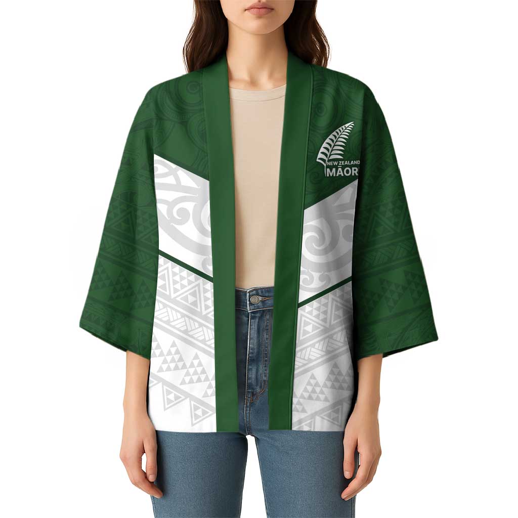 Custom New Zealand Maori Niho Taniwha Kimono - Polynesian Pride