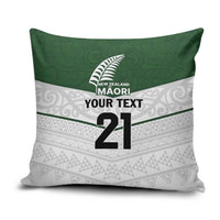 Custom New Zealand Maori Niho Taniwha Pillow Cover - Polynesian Pride