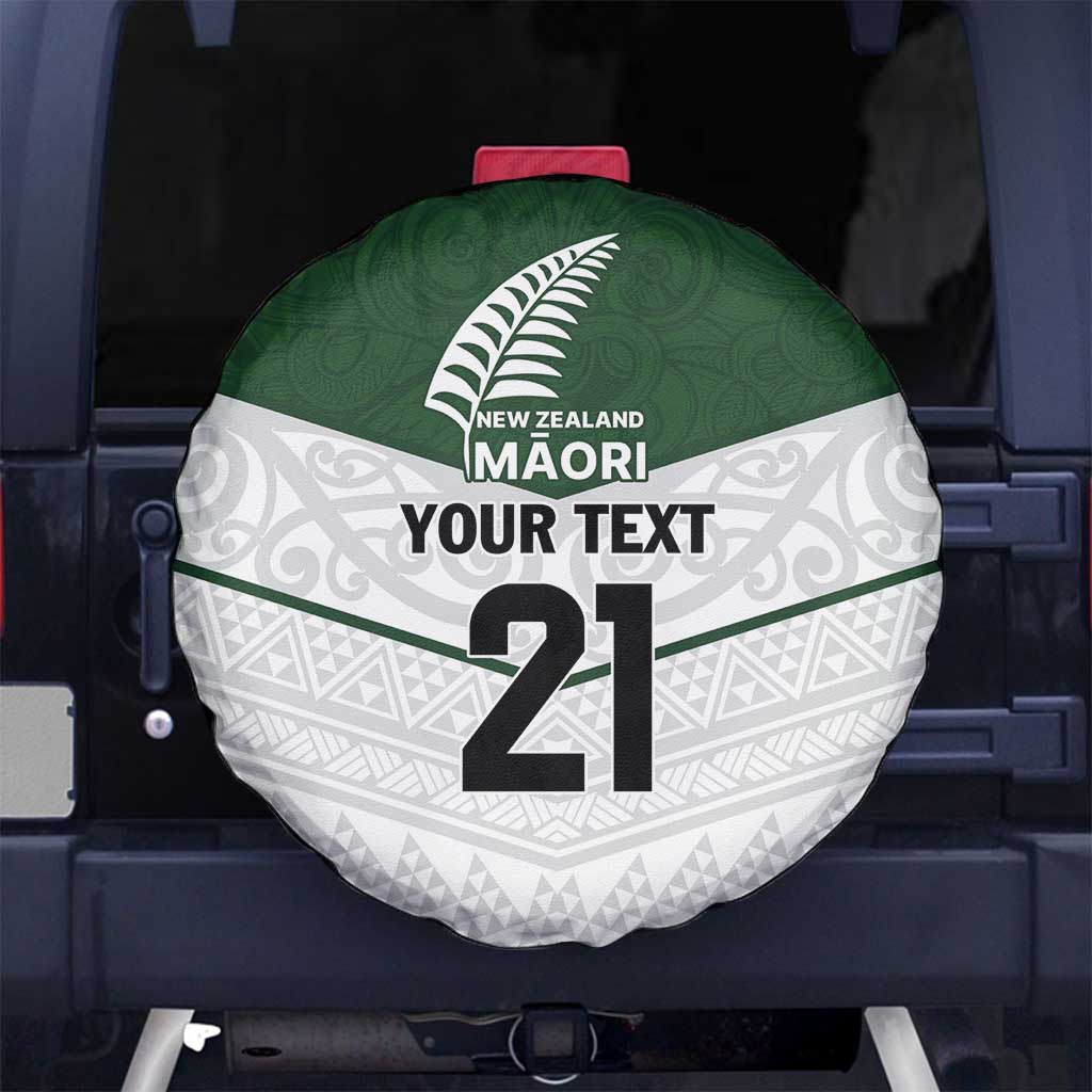 Custom New Zealand Maori Niho Taniwha Spare Tire Cover