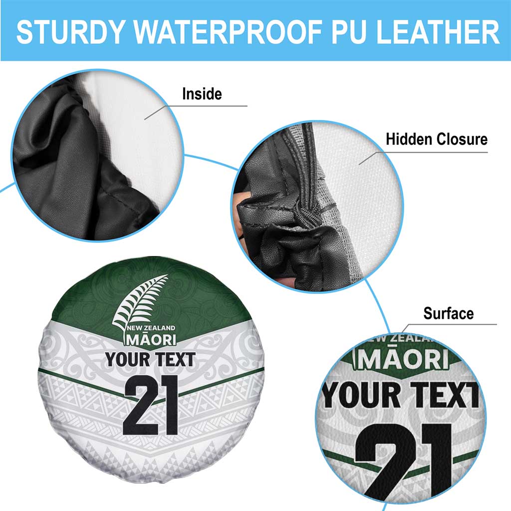 Custom New Zealand Maori Niho Taniwha Spare Tire Cover