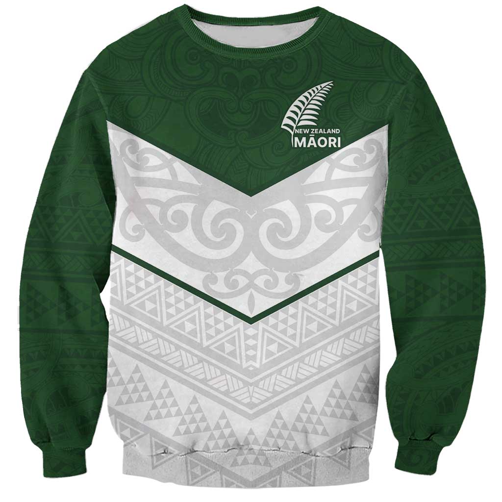 Custom New Zealand Maori Niho Taniwha Sweatshirt