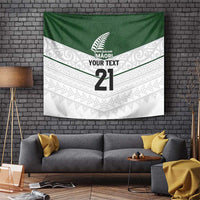 Custom New Zealand Maori Niho Taniwha Tapestry