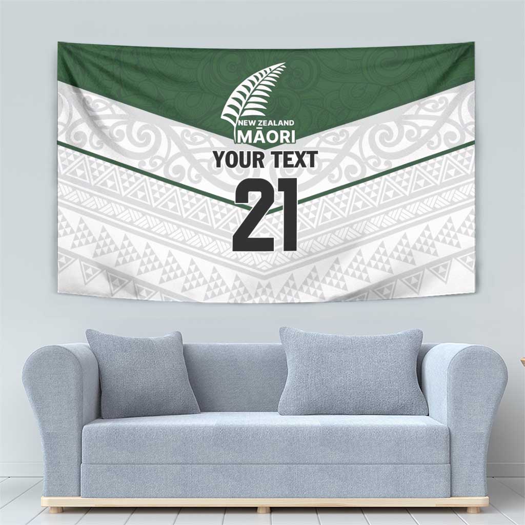 Custom New Zealand Maori Niho Taniwha Tapestry