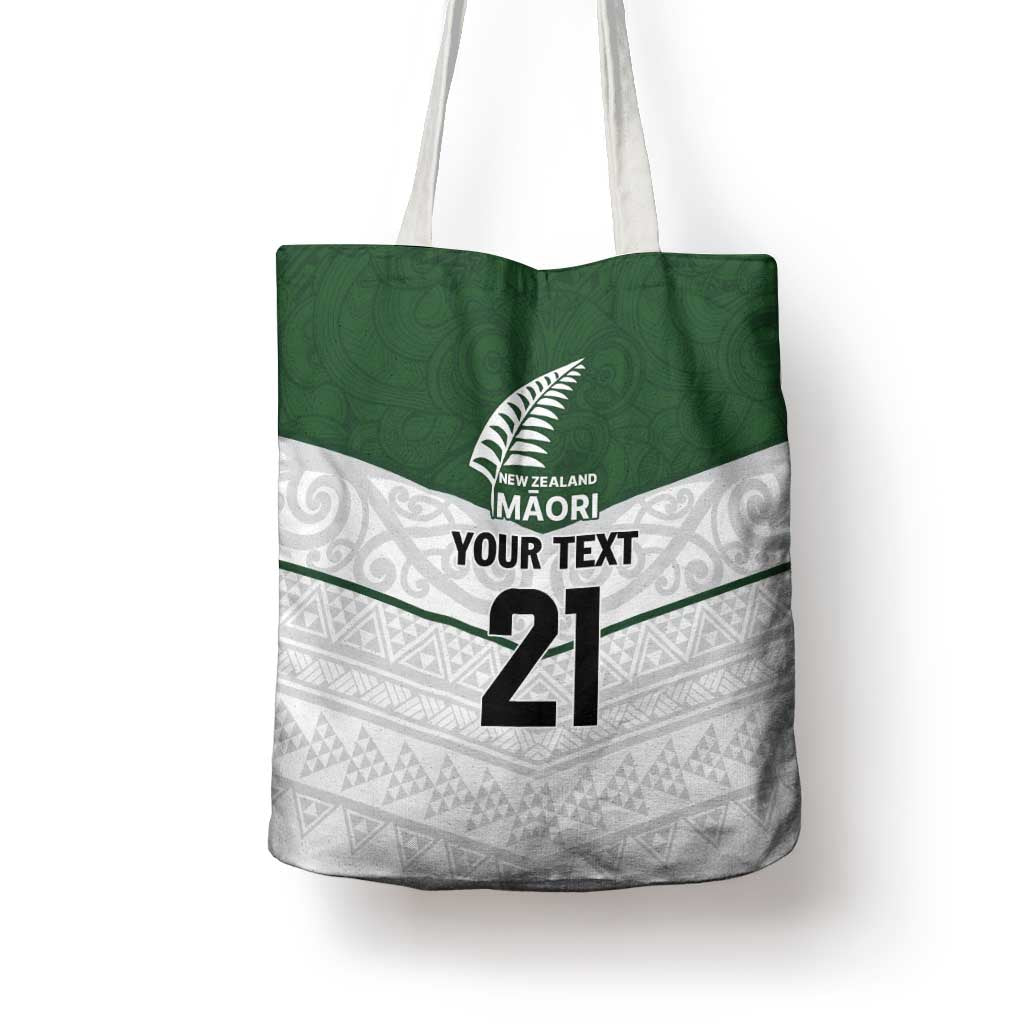Custom New Zealand Maori Niho Taniwha Tote Bag - Polynesian Pride