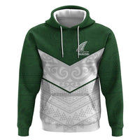 Custom New Zealand Maori Niho Taniwha Zip Hoodie