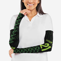 Custom New Zealand Maori Koru Koiri Motif Arm Sleeves - Polynesian Pride