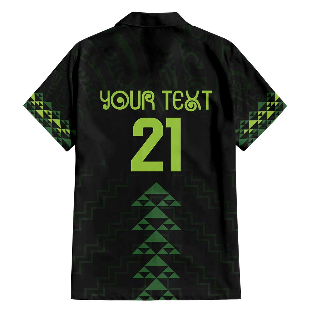 Custom New Zealand Maori Koru Koiri Motif Family Matching Tank Maxi Dress and Hawaiian Shirt