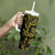 Filipino Sun Tribal Tattoo Tumbler With Handle Philippines Inspired Barong Simple Gold