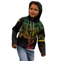 Filipino Sun Tribal Tattoo Kid Hoodie Philippines Inspired Barong Reggae Art