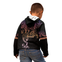 Filipino Sun Tribal Tattoo Kid Hoodie Philippines Inspired Barong Pink Art
