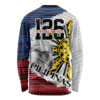 Philippines 126th Independence Day Long Sleeve Shirt Pilipinas Hunyo 12 Maligayang Araw ng Kalayaan