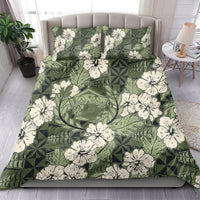Tongan Kupesi Ngatu Hibiscus Vintage Motif Bedding Set LT9 - Polynesian Pride
