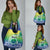 Malpampa Vanuatu Grocery Bag Hibiscus Sand Drawing with Pacific Pattern