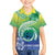 Malpampa Vanuatu Kid Hawaiian Shirt Hibiscus Sand Drawing with Pacific Pattern