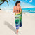Malpampa Vanuatu Sarong Hibiscus Sand Drawing with Pacific Pattern