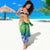 Malpampa Vanuatu Sarong Hibiscus Sand Drawing with Pacific Pattern