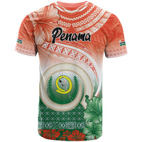 Penama Vanuatu T Shirt Hibiscus Sand Drawing with Pacific Pattern LT9 - Polynesian Pride
