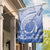 Shefa Vanuatu Garden Flag Hibiscus Sand Drawing with Pacific Pattern